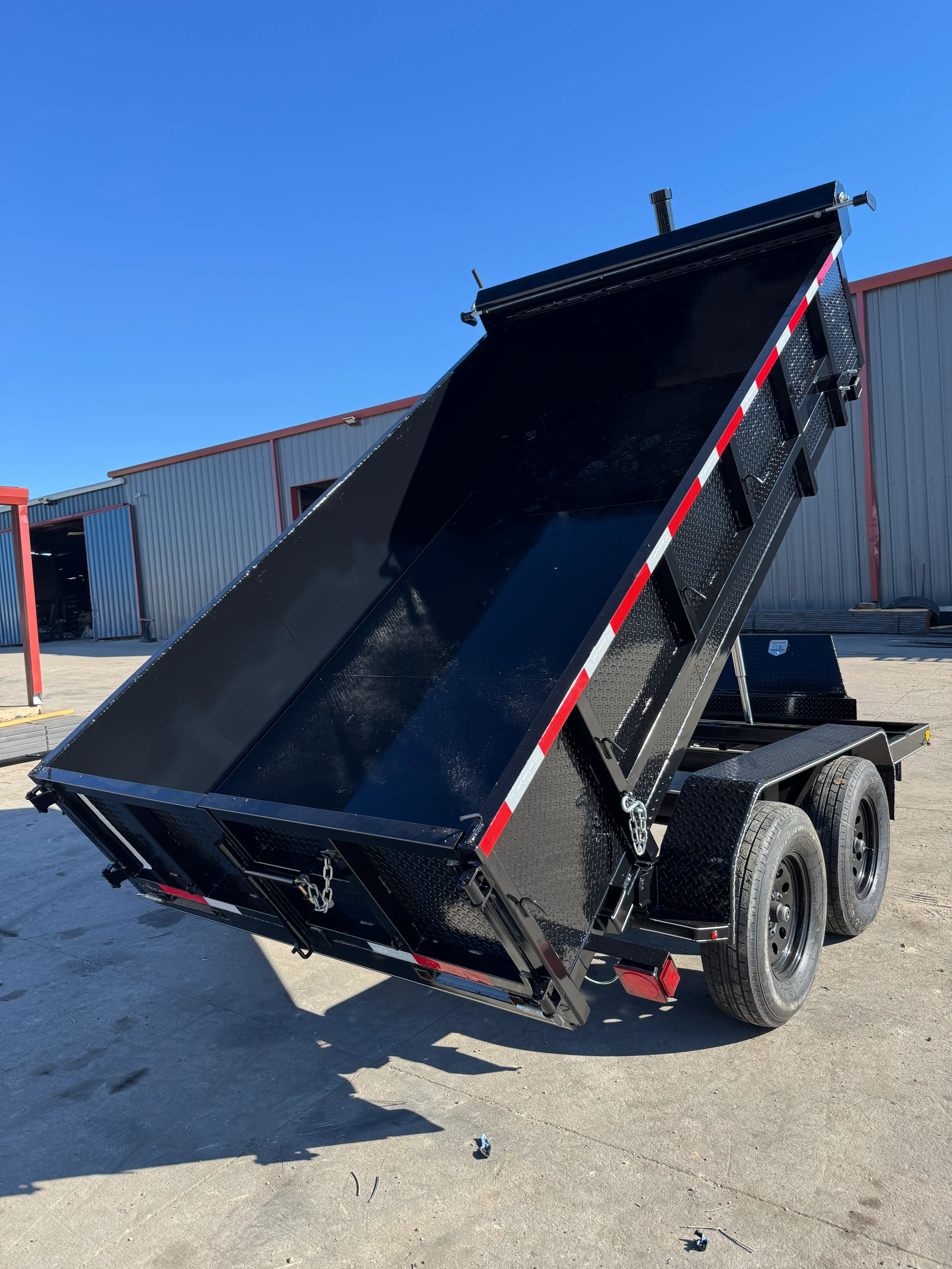 J&C dump trailer